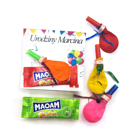 Paczka urodzinowa balon +...