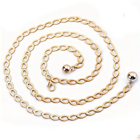 Złoty ozdobny pasek na...