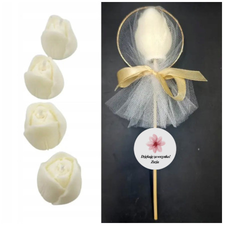 Tulipan świeczka Prezent...