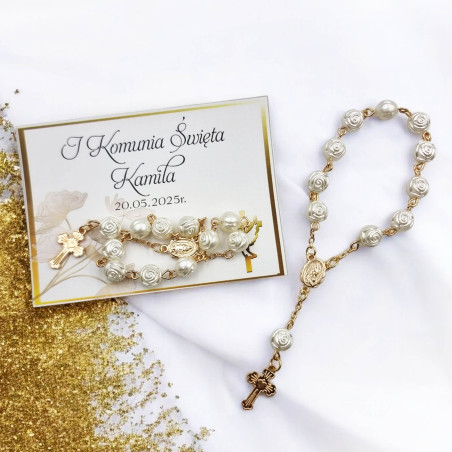 Różaniec elegancki upominek...