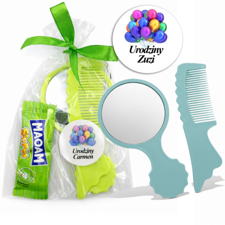 Zestaw LUSTERKO I GRZEBIEŃ...