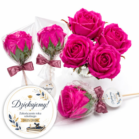 WIECZNA RÓŻA RÓŻOWA Prezent...