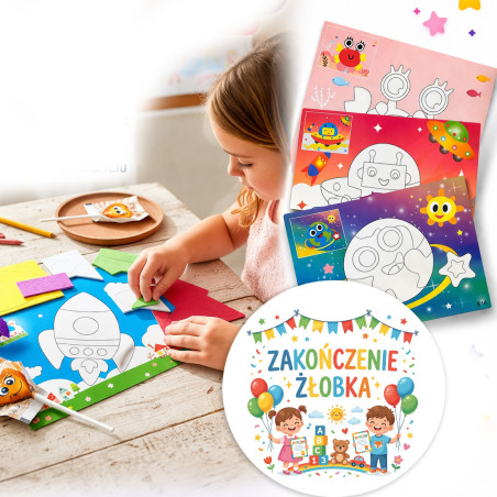 Zestaw ZAKOŃCZENIE ŻŁOBKA...